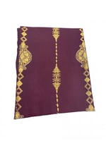 قماش سي واي مطرز كرستال مترين ونصف