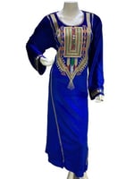 ثوب عسيري مخمل تطريز امام