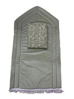 طقم سجادة صلاة مع الجلال مطرز بخيط كامل