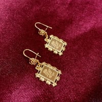 حلق نسائي بديل ذهب