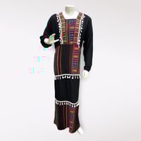 قميص ريون كم طويل