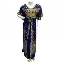 جلابية ريون مطرز خيط