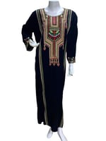 ثوب عسيري نسائي كريب ملكي