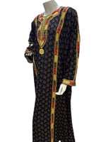 جلابية كشميري مقاسات كبيرة تطريز امام وخلف