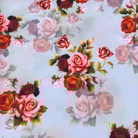 قماش بودرة بدون فصوص