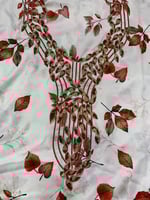 مخور اماراتي حرير بفصوص كرستال مشجر