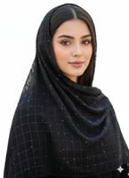 شيلة امارتيه شيفون مترين في ٧٠ سم