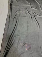 طرحة طبيعي شفافه غير مخرمة كرستال سبع الوان