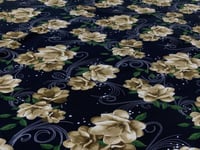 قماش كريب مشجر ٣ متر عرضين