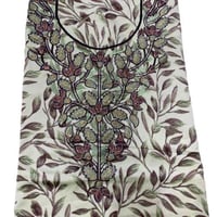 مخور حرير مشجر تطريز كرستال