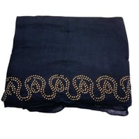 طرحة قطن بكرستال ذهبي