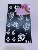 طابعة حناء استكر نقش بناتي