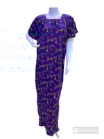 قميص روز مشجر نص كم