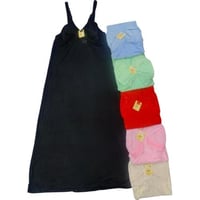 شلحة داخلية قطن بصدرية طويلة