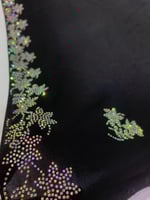 طرحة ليزر غير شفافه بكرستال سبع الوان