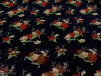 قماش بودرة مشجر عرضين