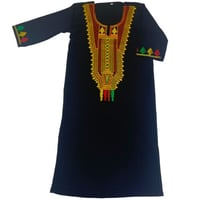 ثوب عسيري بناتي مقاس كبير