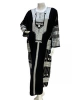 جلابية عسيري تطريز امام وخلف