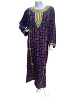 جلابية كشميري تطريز خيط