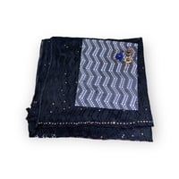 طرحة مخرمة قطن