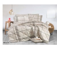 طقم لحاف نيلو قطن 100% من 8 قطع