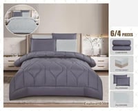 لحاف ميكرو فيبر ناعم صيفي 6 قطع