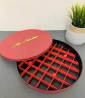 صينية بسبوسة مع قطاعة شكل دائري 35سم