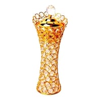 مبخرة ذهبية مزينة بحبات الكريستال