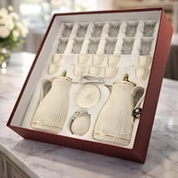 طقم ضيافة فاخر 52قطعة سكري