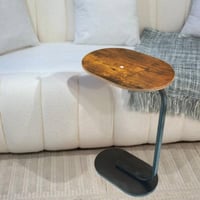 طاولة تقديم جانبية خشبي اسود