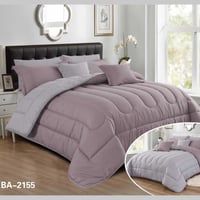 مفرش صيفي نفرين سادة 10 قطع