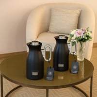 طقم ترامس فاخر سعة 1 لتر + 1 لتر بتصميم أنيق وعصري