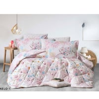 طقم لحاف نيلو قطن 100% من 8 قطع