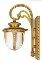 مصباح حائط لغرفة النوم والمجلس من الاستيل المذهب