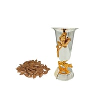 مبخرة فضي وذهبي فاخرة