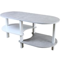 طاولة قهوة خشبية 2 رفوف صناعة ماليزي لونين اختياري...