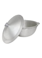 قدر الرز البخاري مصنوع من الالومنيوم الثقيل بتصميم...