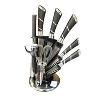 طقم سكاكين مع استاند حامل