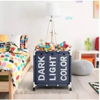 سلة غسيل للملابس متعدد الألوان والاستخدامات 62x35x...