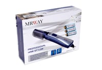 مصفف شعر مروي لون ازرق/رمادي 2 قطعة 2009