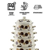 طقم طناجر أنيق ومتين – 5 قطع