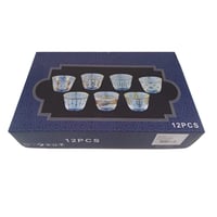 طقم بيالات قهوة 12 قطعة