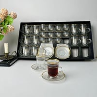 طقم فناجين وبيالات 36 قطعة