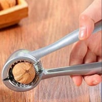 أداة كسارة البندق والجوز فضي 18 سم