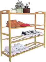 رف احذية خشب 5 دور مقاس 68*23ارتفاع 88 سم