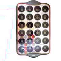 قوالب تشيز كيك صغيرة غير لاصقة بسعة24 كوب