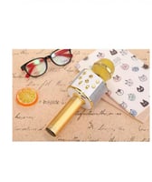 ميكروفون للكاريوكي مع مكبر صوت بتقنية البلوتوث