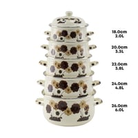 طقم طناجر أنيق ومتين – 5 قطع