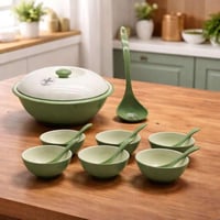 طقم شوربة ميلامين 15 قطعة