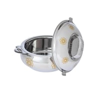 طقم حافظات استيل وذهبي 3 قطع 1000+1500+2500